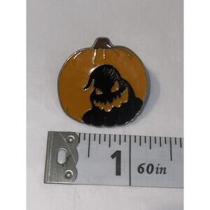 Pumpkin Ghost Ghoul Halloween Pin Brooch